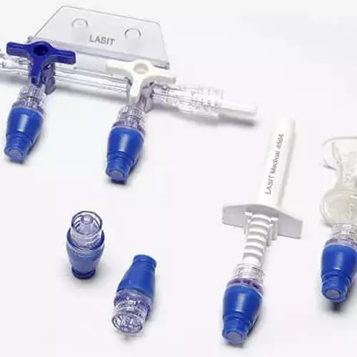 uv 360° Circular Laser Marking on Needles, Catheters and Medical Probes