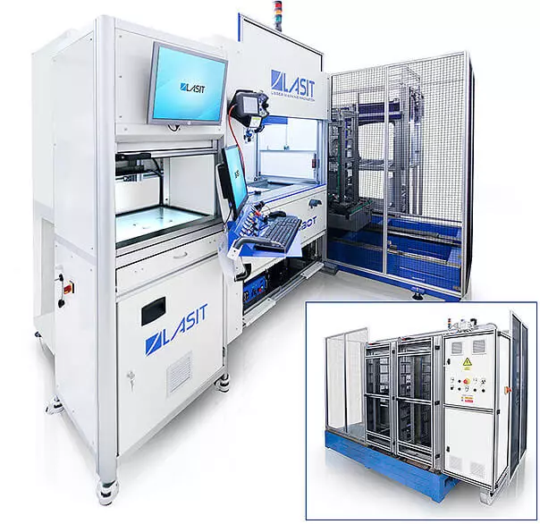 FlyRobot-02 Marcatura laser su componenti medicali in cobalto, acciaio M30NW e titanio TA6V