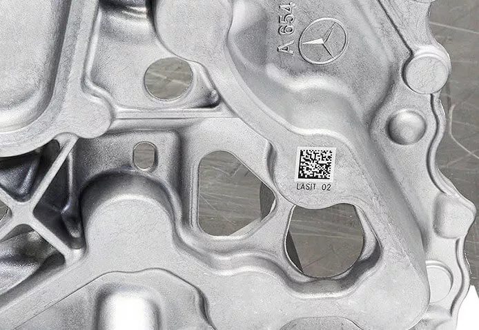 Automotive-Sample04 Le marquage laser pour la traçabilité