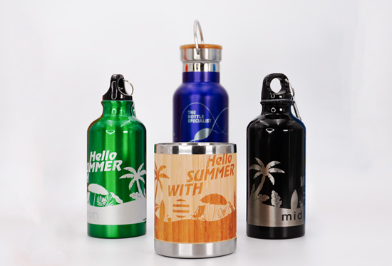 marcatura-laser-su-borracce-e-bicchieri Die Kunst der Laserbeschriftung auf Trinkflaschen