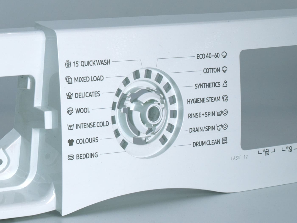 Plastica_HomeAppliance_FrontaleLavatriceBianco-1024x768 Laser marking on home appliances
