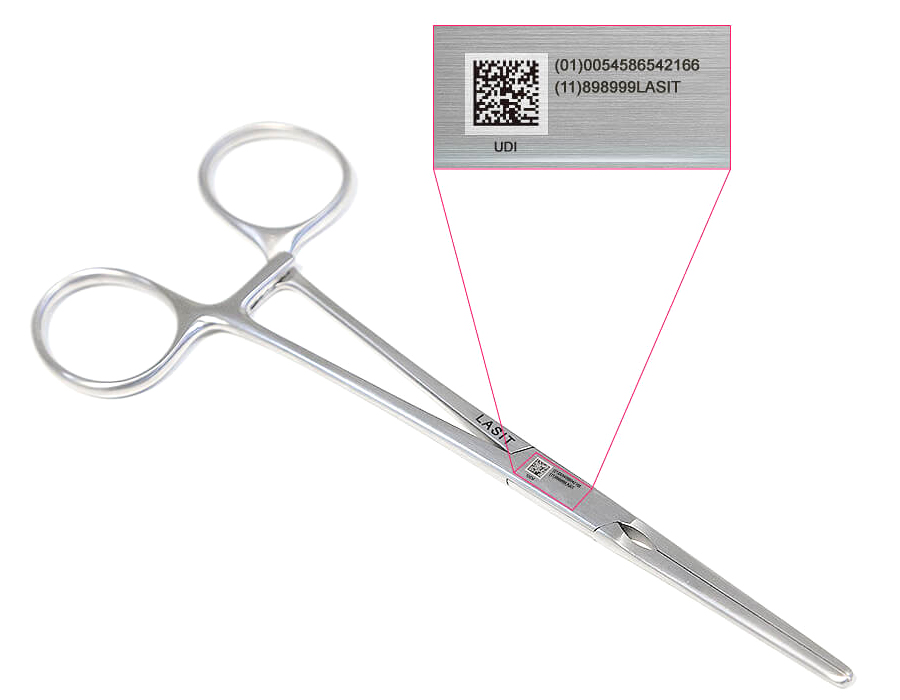 image Marquage laser du code UDI dans l’industrie médicale