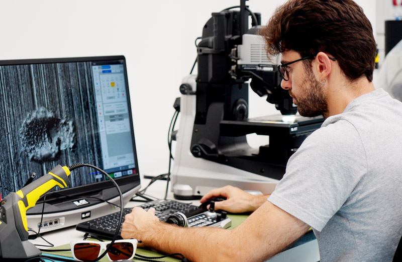 Laboratorio Lecture OCR dans le marquage laser : reconnaissance de caractères alphanumériques pour la traçabilité industrielle