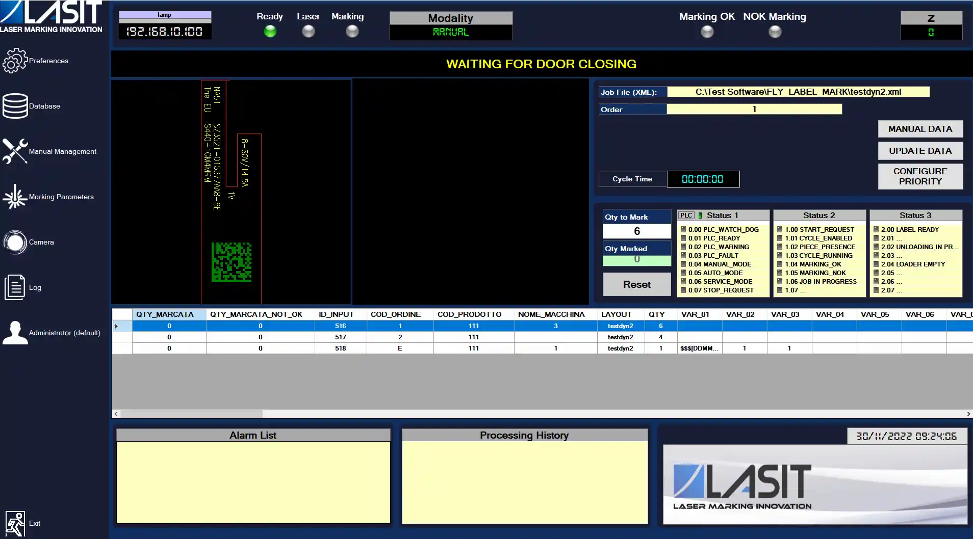 Software_FLY_LABEL_MARK Grawerowanie laserowe kodu VIN: wyzwania i rozwiązania technologiczne