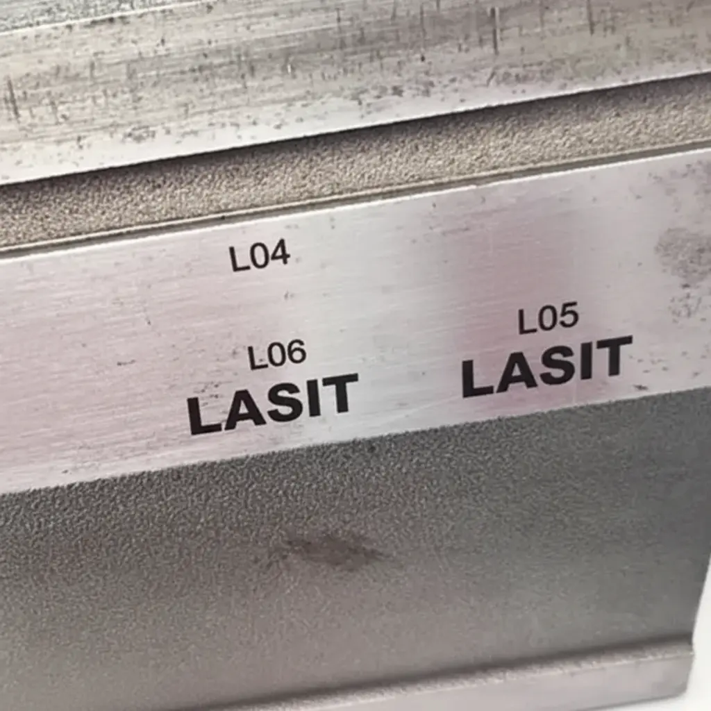 campione-pressopiegatrice-1 Laser Marking on Press Brake Tools: The FlyRun Solution