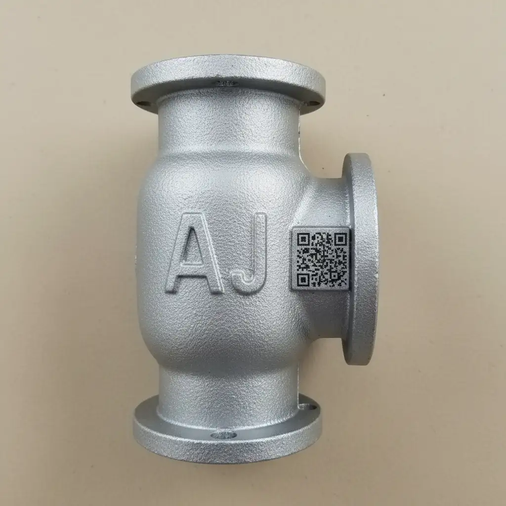 marcatura-laser-su-sabbia-pezzo-finito Laser marking on sand molds: technology and applications in modern foundry