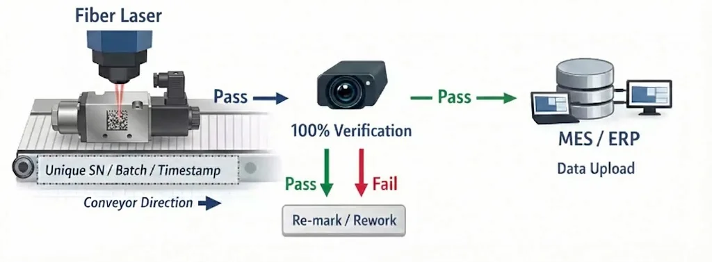process-laser-vision Quand le marquage laser devient un nœud intelligent de la chaîne de production