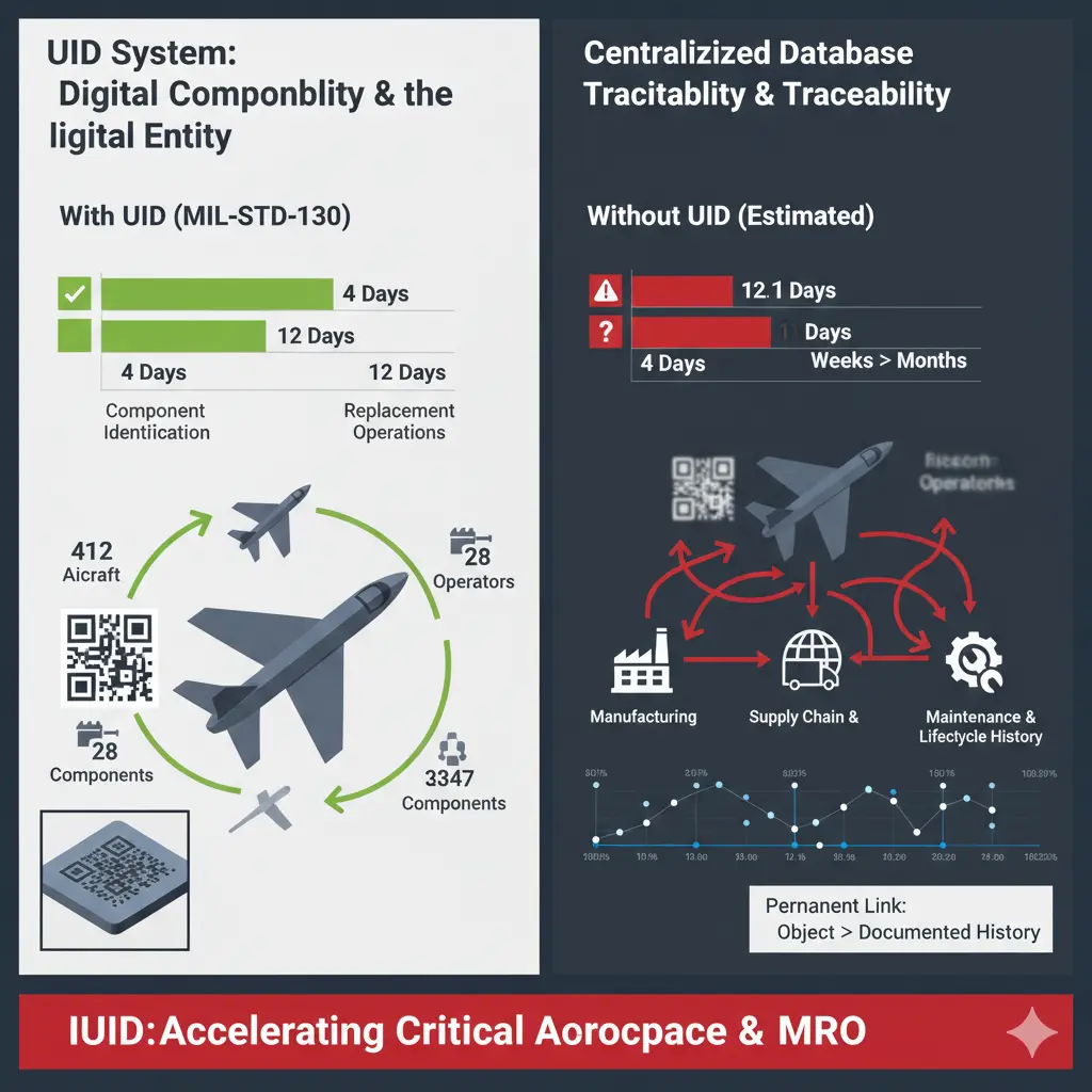 aerospace-1 Marquage UID et traçabilité dans le cycle de vie des composants aérospatiaux