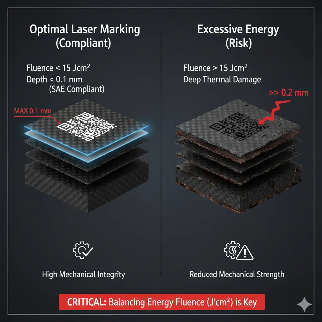 co2-pcfp Marquage laser sur matériaux composites : Le défi de l'aérospatiale moderne