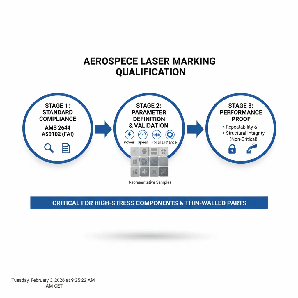 marking-graphic-concept Du pointillé au laser : la transition technologique dans l'industrie aérospatiale