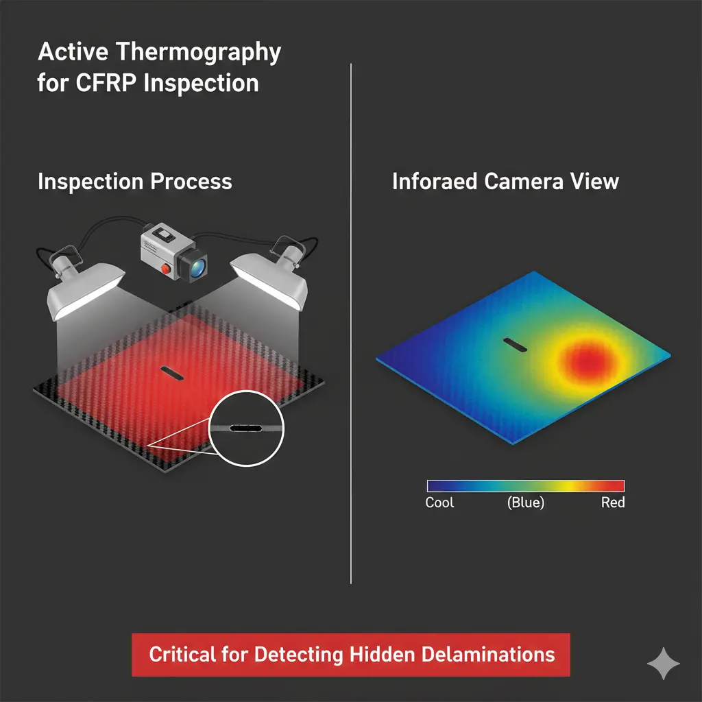 termografia-pcfp Marquage laser sur matériaux composites : Le défi de l'aérospatiale moderne