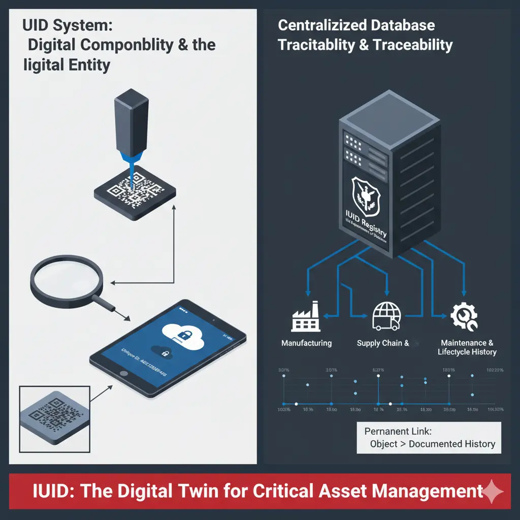 uid-aerospace Marquage UID et traçabilité dans le cycle de vie des composants aérospatiaux
