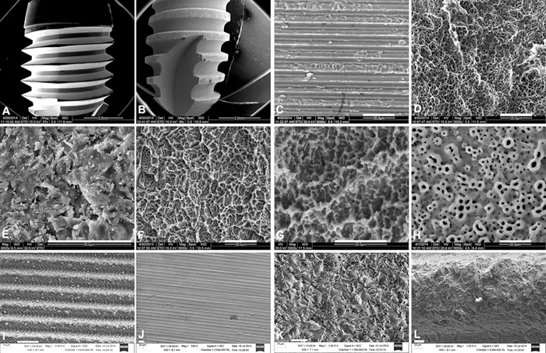 fig2 Laser Texturing for Implantable Components: Micro-Surface Texture and Adhesion in Medical Applications