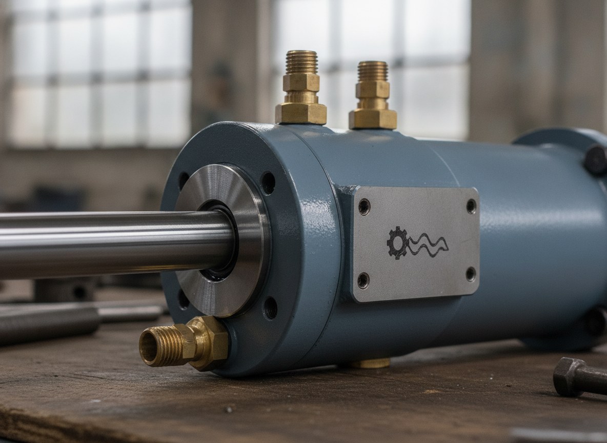 marcatura-laser-cilindri-oleodinamici-fig1 Znakowanie laserem światłowodowym zmontowanych cylindrów i złączy hydraulicznych